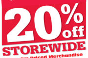 STOREWIDE SALE - 20% OFF*