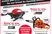 Sneade's Ace Home Center Lusby Location Hosting All of the Giveaways