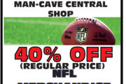 NFL SALE 40% OFF REGUALR PRICED NFL MERCHANDISE