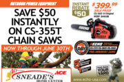 Echo Top Handle Chain Saw Save $50 Instantly