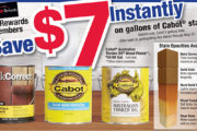 Ace Reward Members Save $7 Instantly on Gallons of Cabot Stain