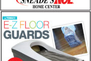 New Item At Sneade's - E-Z Floor Guards