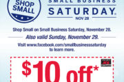 Shop Small - Small Business Saturday and Sunday