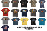 New Old Bay, Maryland and Crab T-shirts Have Arrived!!