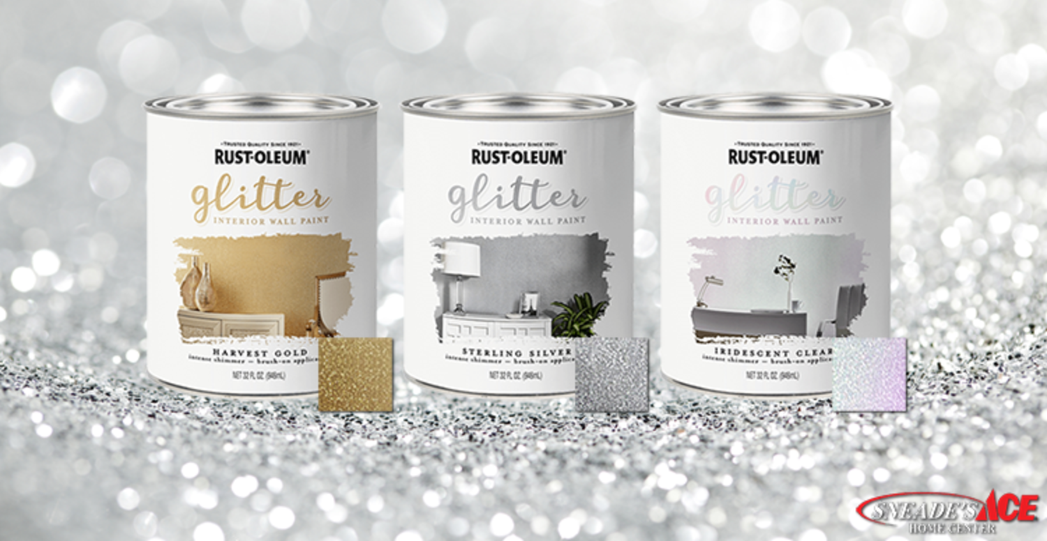 Glitter Paint is the Newest Home Decor Trend