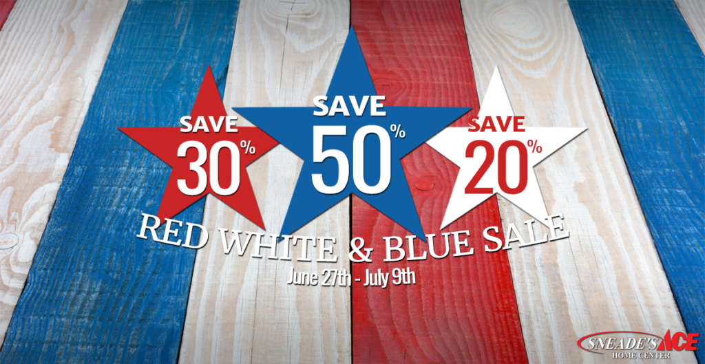 red white and blue facebook