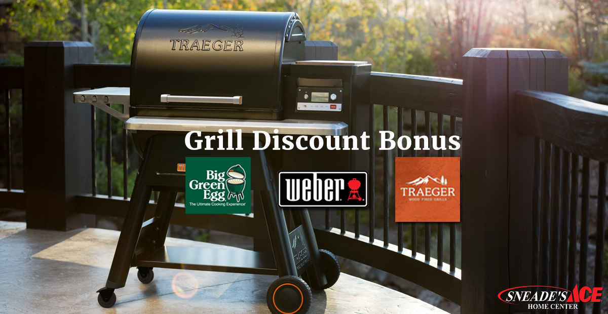 Grill discount bonus