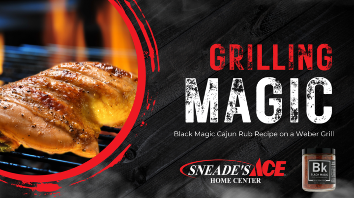 Grilling Magic: Black Magic Cajun Rub Recipe on a Weber Grill
