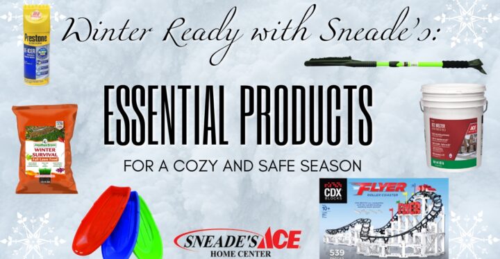 Winter Ready with Sneade's: Essential Products for a Cozy and Safe Season